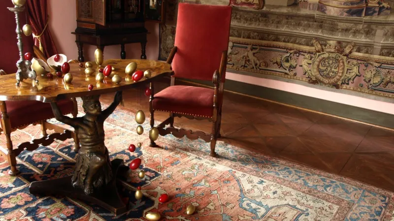 Splašená vejce na hradě a zámku Jindřichův Hradec