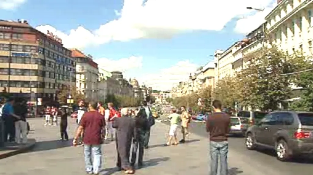Václavské náměstí v Praze