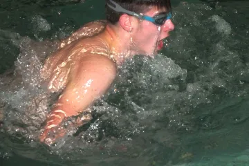 Plavecké závody středních škol v Boskovicích