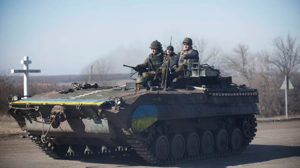 Ukrajinští vojáci