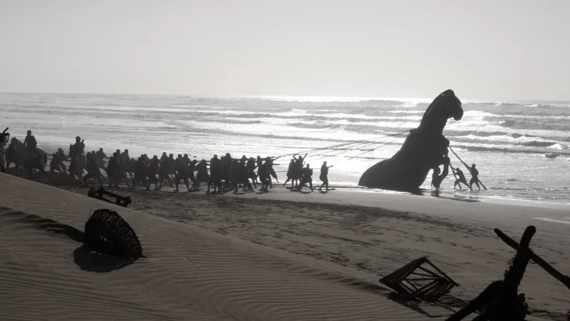 Z filmu Odyssea (režie: Christopher Nolan)