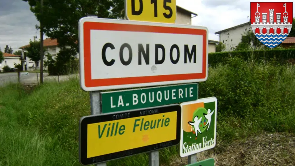 Francouzské městečko Condom