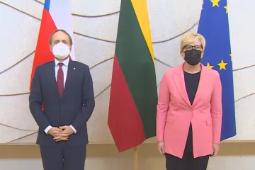 Kulhánek ve Vilniusu potvrdil finanční pomoc pro zajištění hranic Litvy, chce další sankce vůči Minsku
