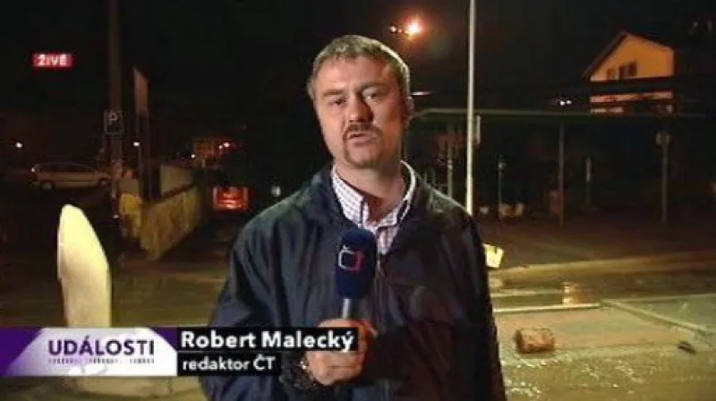 Vstup Roberta Maleckého ve 23:00