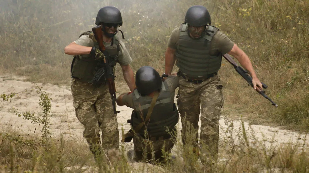 Cvičení ukrajinské armády