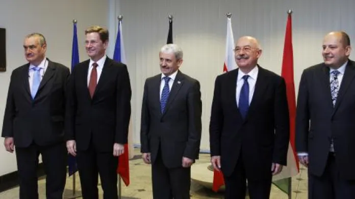 Ministři zahraničí V4 a Německa v Bratislavě
