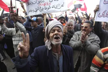 Výročí revoluce si v Káhiře připomínají tisíce lidí