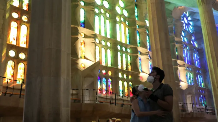 Sagrada Família byla otevřená jen pro zdravotníky a policisty
