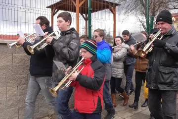 Masopustní průvod v Žatci