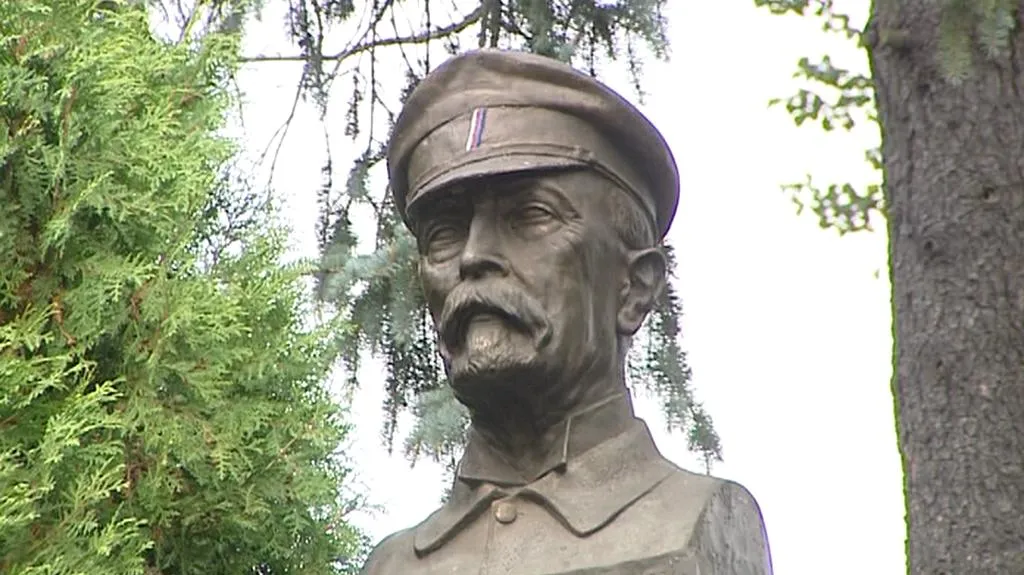 Plastová busta T. G. Masaryka
