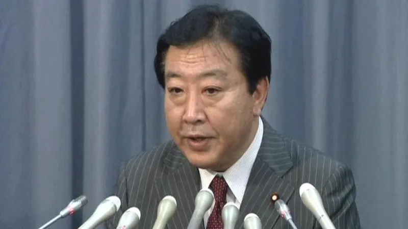 Japonský premiér Jošihiko Noda