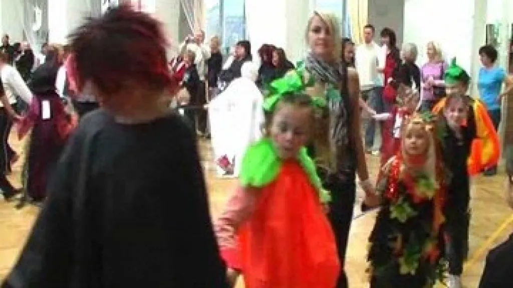 Halloweenská párty ve Slatinicích