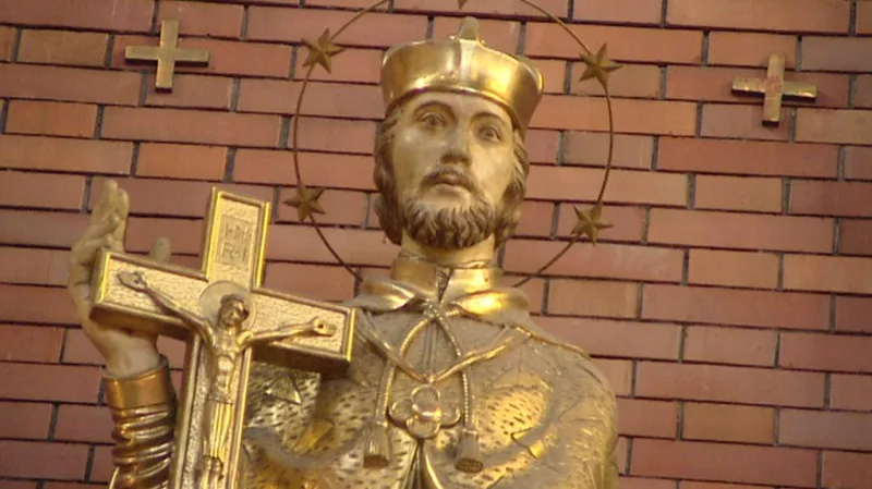 Z interiéru kostela