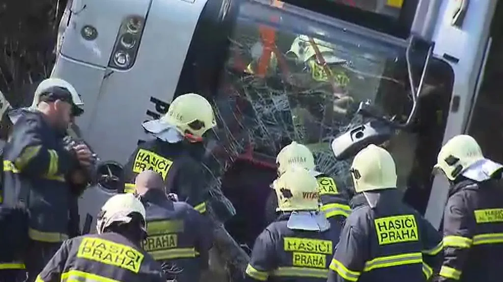 Hasiči u nehody