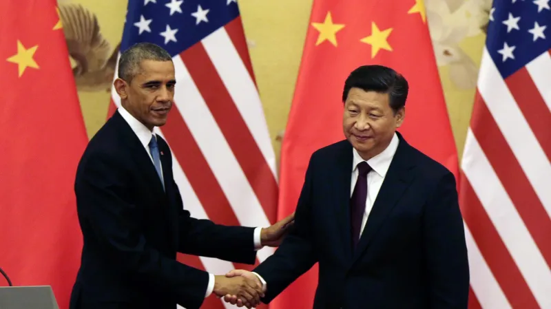 Americký prezident v Pekingu