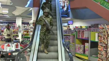 Zásah proti teroristům v nákupním centru v Nairobi