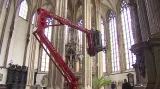 Přípravy na rekonstrukci kostela sv. Jakuba v Brně