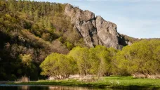 Čertova skála nad Berounkou – Křivoklátsko