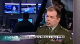 Helena Dvořáčková a Eduard Stehlík ve Studiu ČT24