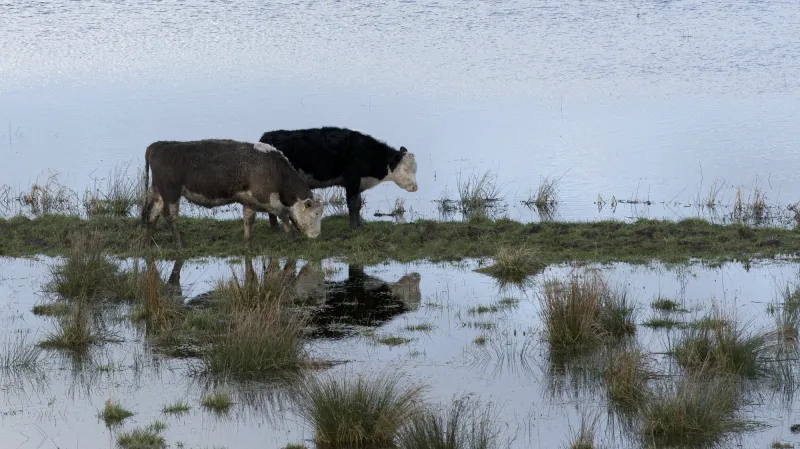 Jihozápad Anglie je pod vodou