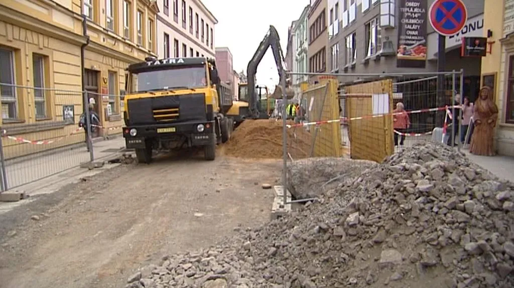 Rekonstrukce Krkonošské ulice ve Vrchlabí