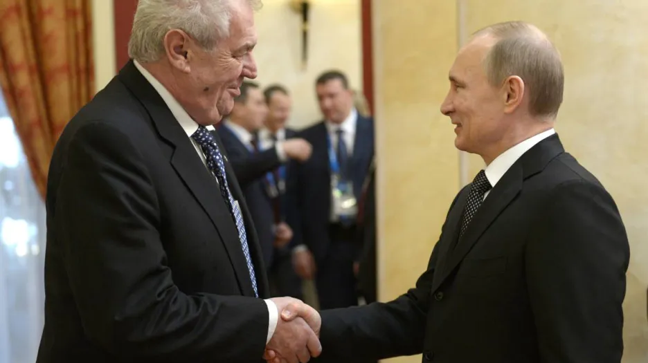 Zeman s Putinem