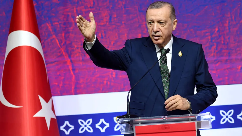 Turecký prezident Recep Tayyip Erdogan