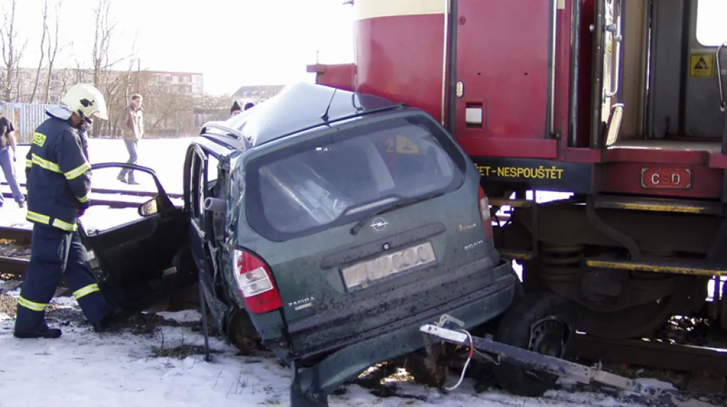 Nehoda na železničním přejezdu
