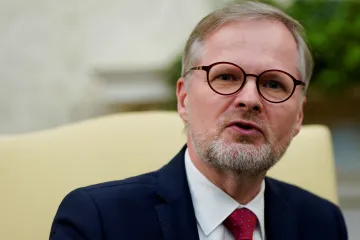 Jsem optimistický ohledně schválení americké pomoci Ukrajině, řekl Fiala po jednání v Kongresu