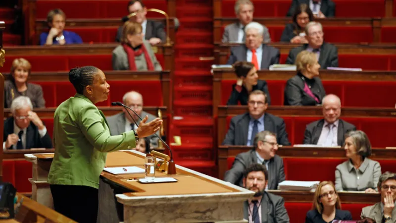 Ministryně spravedlnosti Christiane Taubiraová