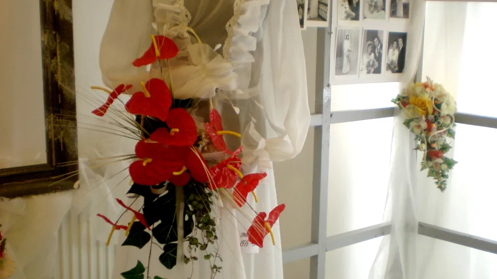 Z výstavy Svatební čas