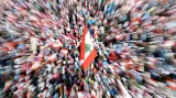 Bejrútská demonstrace proti Hizballáhu