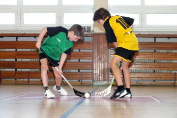 Turnaj žáků ve florbalu v Boskovicích