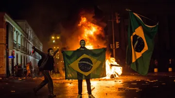 Protesty v Brazílii