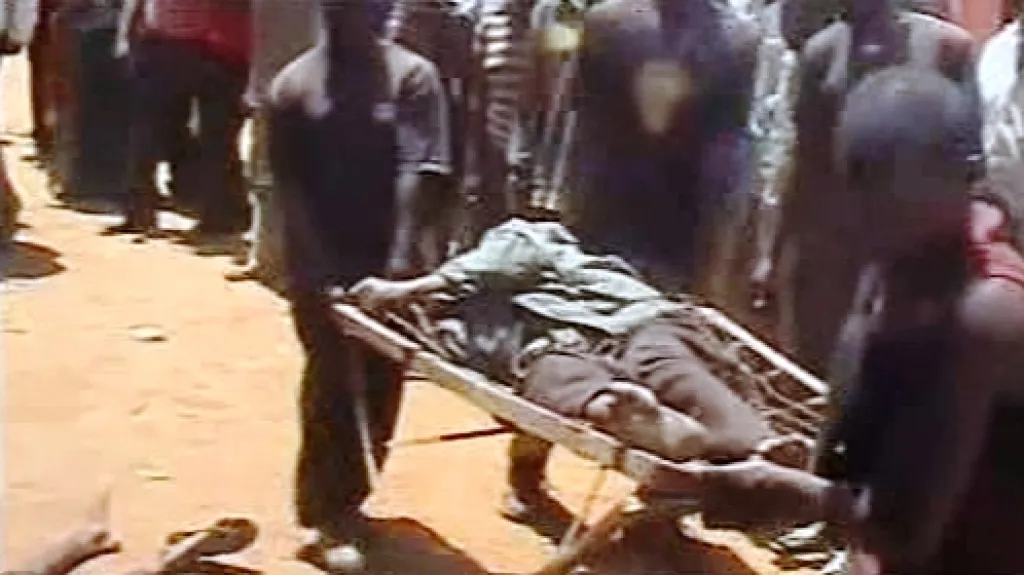 Oběť náboženského násilí v Nigérii