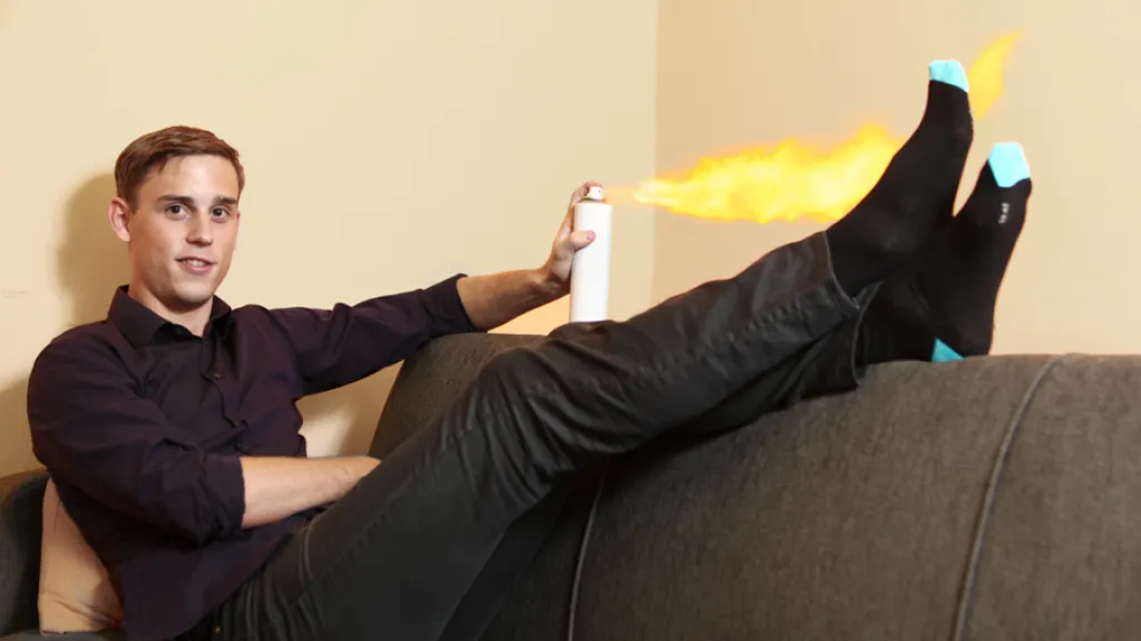 Mladý podnikatel Libor Hoření