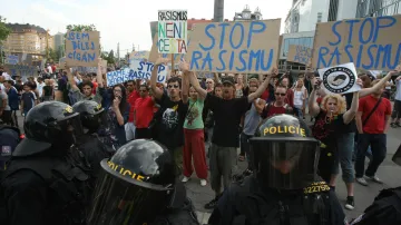 Protesty v Plzni