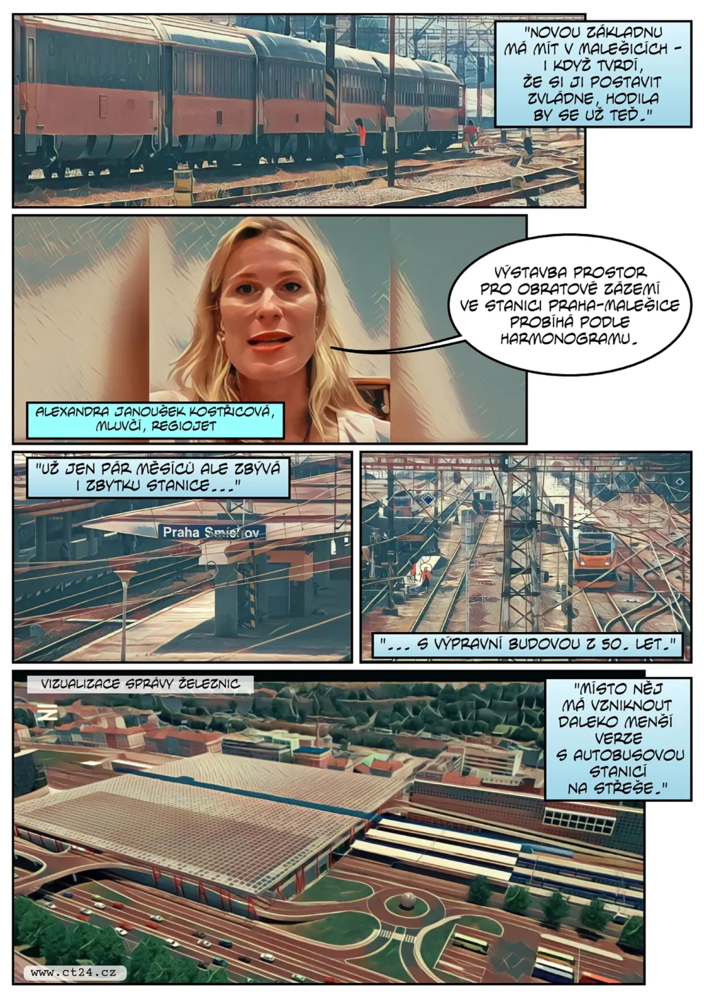 Demolice smíchovského nádraží