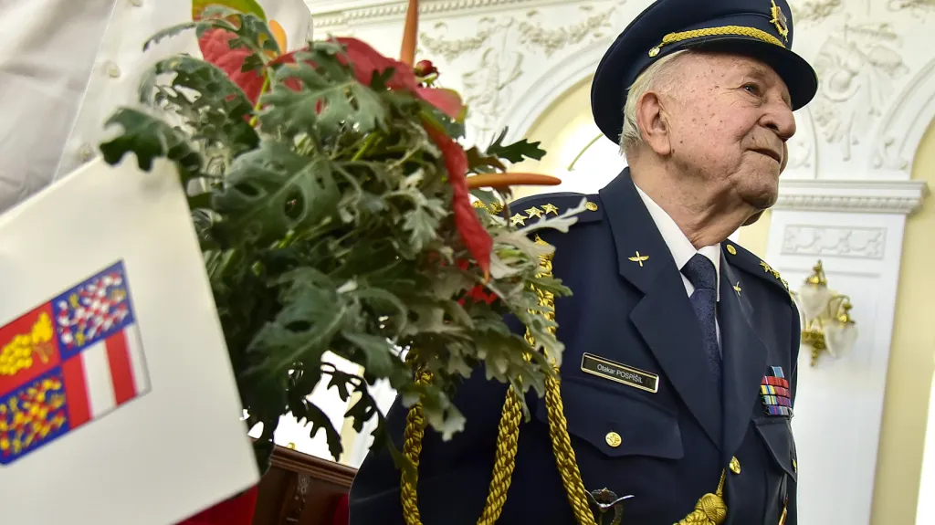 Otakar Pospíšil získal medaili za statečnost