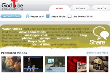Internetem se šíří virtuální bible GodTube