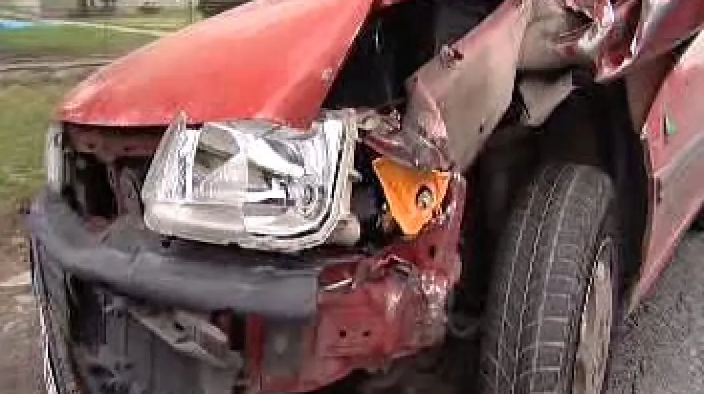 Nabourané osobní auto