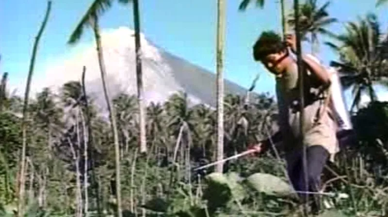 Filipínská sopka Mayon