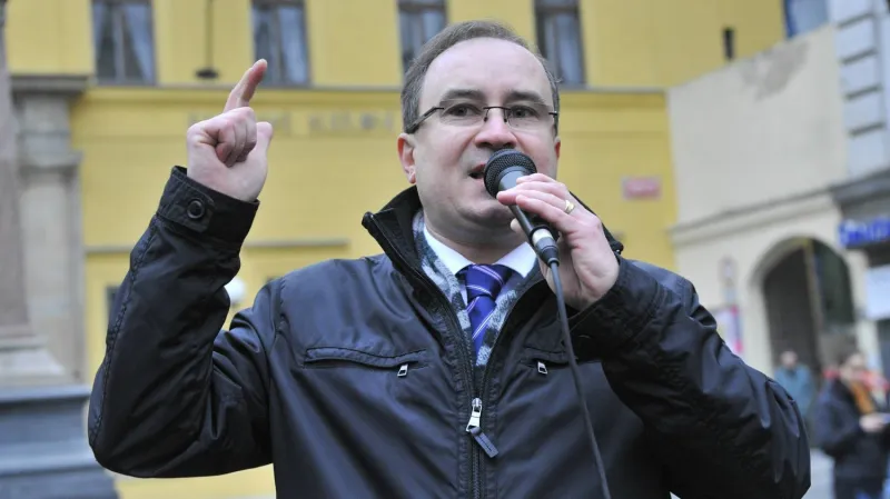 Předseda DSSS Tomáš Vandas