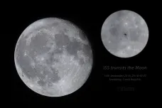 Výjimečná fotografie: Český astronom vyfotil stanici ISS nad Pardubicemi