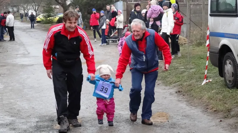 Nejmladí závodníkem byl jednoroční David Horák