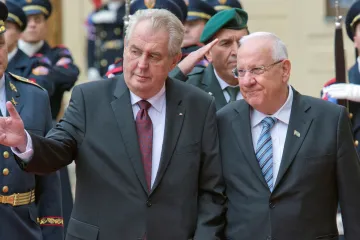 Zeman žádá Izrael, aby podpořil jeho plán protiteroristických jednotek