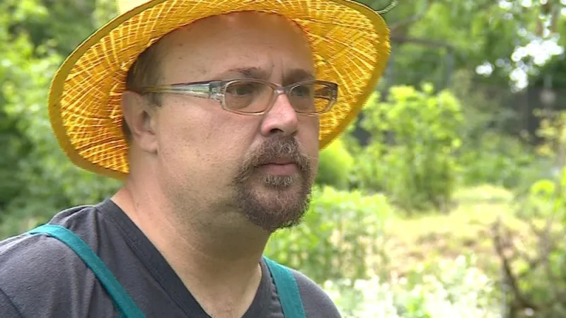 Martin Říha, předseda zahrádkářského svazu v Brně