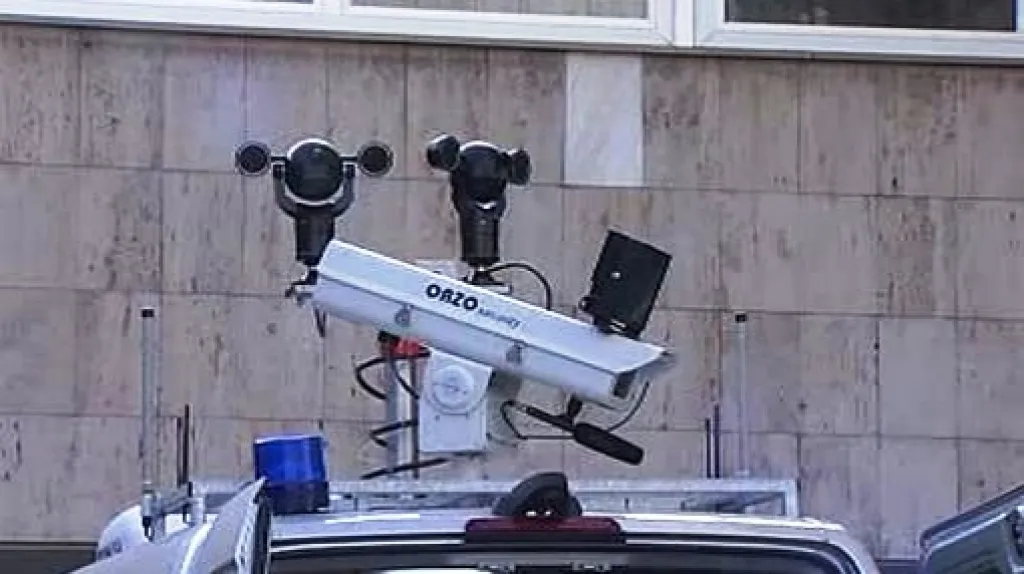 Monitorovací vůz ústecké policie