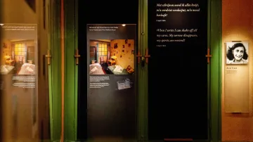 Nově upravená expozice v Domě Anny Frankové