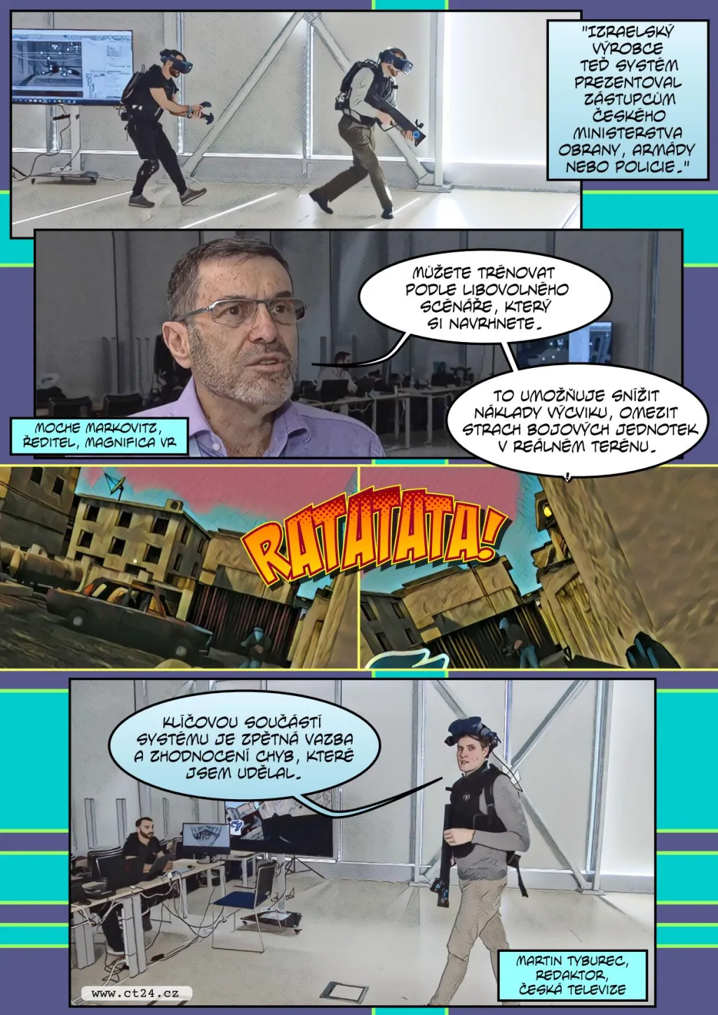 Virtuální realita na výcvik speciálních jednotek